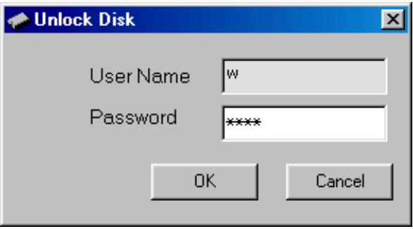 ARCHOS ARCFLASH - 4) Unlock Disk - 1