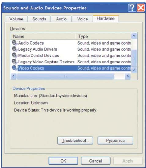 ARCHOS AV 700 - Codec audio MP3 - 1