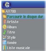 ARCHOS AV 700 - MUSIQUE - Écouter de la musique - 2