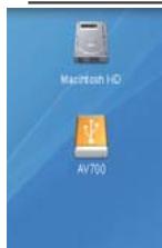 ARCHOS AV 700 - Macintosh™ OS X - 1