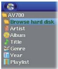 ARCHOS AV 700 TV - MUSIC – Playing Music Files - 2