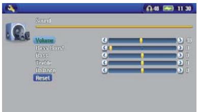 ARCHOS AV 700 TV - Sound Settings - 2