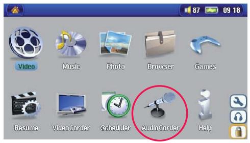 ARCHOS AV 700 TV - Recording Procedure - 1