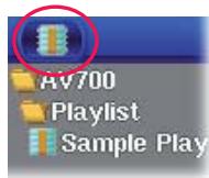 ARCHOS AV 700 TV - MUSIC – Playlists - 1