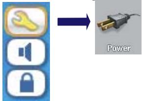 ARCHOS AV 700 TV - Shutting off the AV 700 TV and Battery saving features - 1