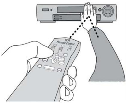 ARCHOS AV 700 TV - Locating the Infrared Receptor on your VCR or Cable box - 1