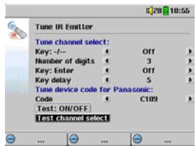 ARCHOS AV420 - Part 2: Testing the Emitter codes - 1