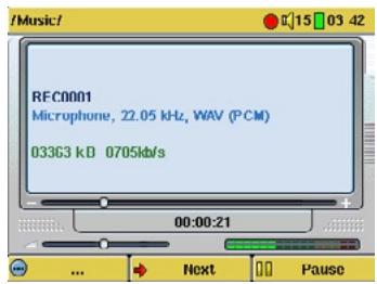 ARCHOS AV420 - Recording Procedure - 4