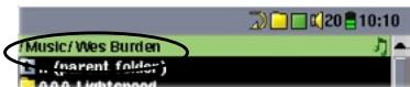 ARCHOS AV420 - Navigating the Directory Structure - 1
