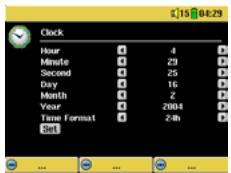 ARCHOS AV420 - Clock Settings - 3