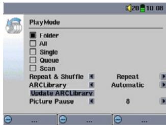 ARCHOS AV420 - Browsing through your Music Library - 2