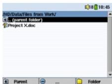 ARCHOS AV420 - Copying and Moving Files and Folders - 1