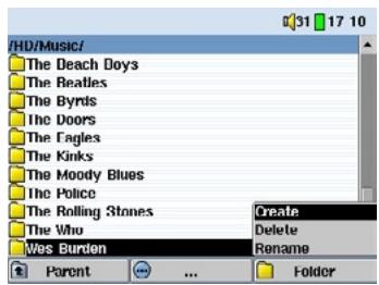 ARCHOS AV420 - File and Folder Operations - 2