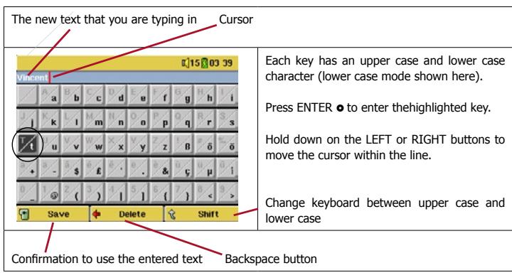 ARCHOS AV420 - Using the Virtual Keyboard - 1
