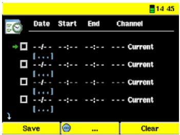 ARCHOS AV420 - Manually Setting the Scheduler - 1