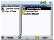 ARCHOS AV420 - Copying and Moving Files and Folders - 3