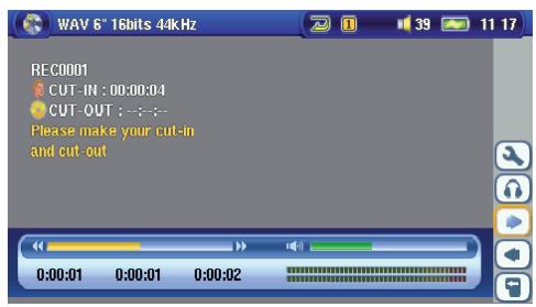 ARCHOS AV700 - Audio Editing - 3