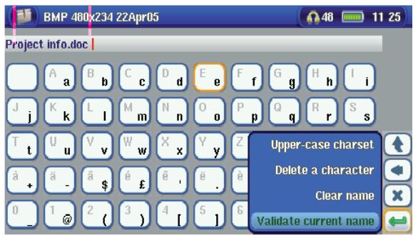 ARCHOS AV700 - Using the Virtual Keyboard - 1