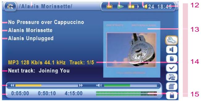 ARCHOS AV700 - MUSIC - Playing Music Files - 3