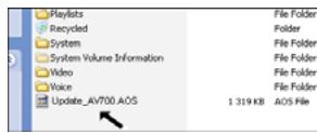 ARCHOS AV700 - Read the History.txt File - 1