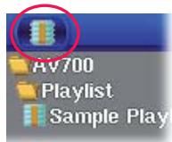 ARCHOS AV700 - MUSIC-Playlists - 1