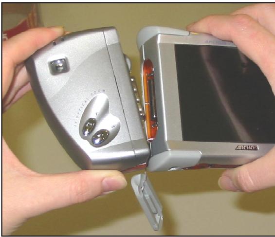 ARCHOS AVCAM 300 - Connecting the AVCam300 Camera - 1