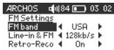 ARCHOS GMINI 100 - Bande FM - 1