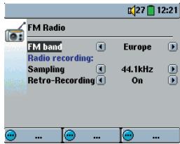 ARCHOS GMINI 100 - Bande FM - 3