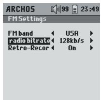 ARCHOS GMINI 200 - FM Band - 5