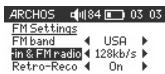 ARCHOS GMINI 200 - FM Band - 4