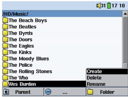 ARCHOS GMINI 402 - File and folder operations - 2