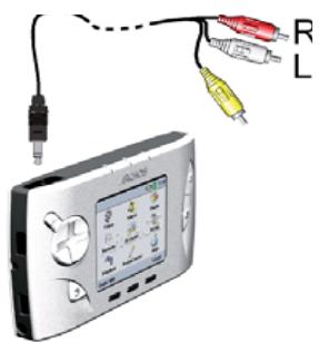 ARCHOS GMINI 402 - Playing Through your Stereo System - 1