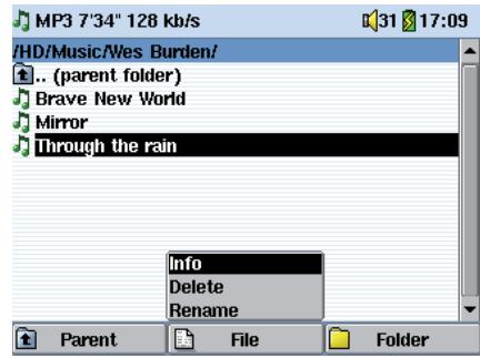 ARCHOS GMINI 402 - File and folder operations - 1