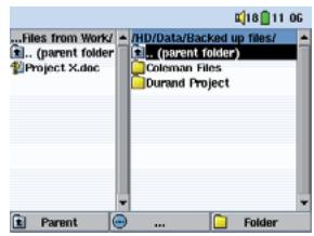 ARCHOS GMINI 402 - Copying and Moving Files and Folders - 3