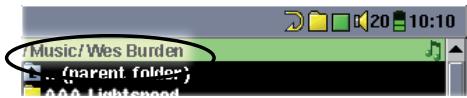 ARCHOS GMINI 402 - Navigating the Directory Structure - 1