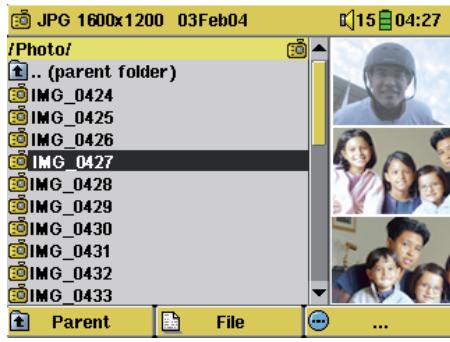 ARCHOS GMINI 402 - PHOTO - Viewing Photos - 2