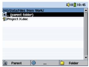 ARCHOS GMINI 402 - Copying and Moving Files and Folders - 1