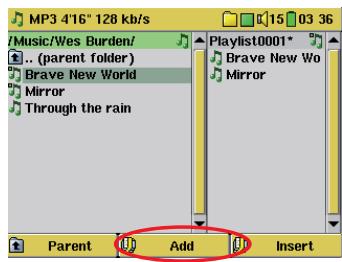 ARCHOS GMINI 402 - Creating a Playlist - 1