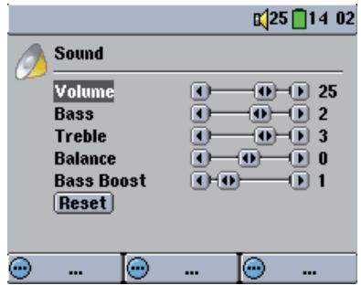 ARCHOS GMINI 402 - Sound Settings - 2