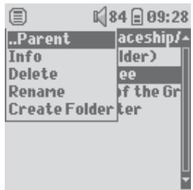 ARCHOS GMINI XS 100 - Navigating the Directory Structure - 3