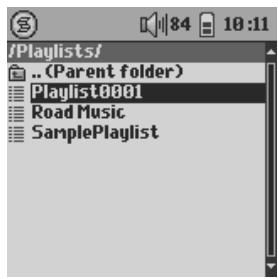 ARCHOS GMINI XS 200 - Loading a Playlist - 1