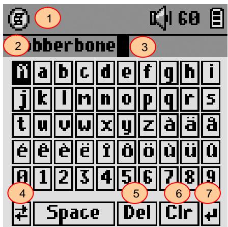 ARCHOS GMINI XS 200 - Using the Virtual Keyboard - 1