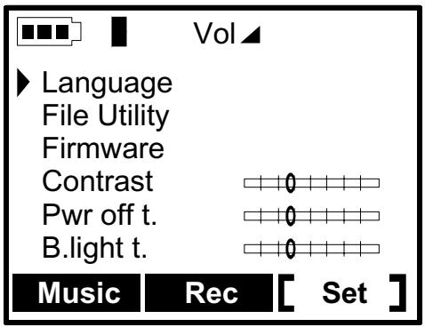 ARCHOS JUKEBOX FM RECODER - Configuration principale - 1