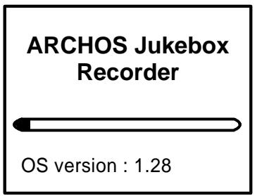 ARCHOS JUKEBOX FM RECORDER - Starting up and shutting down your Jukebox - 1