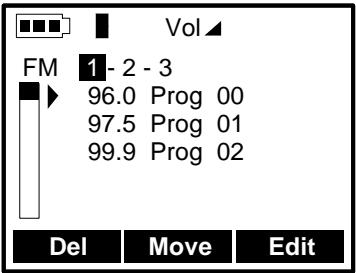 ARCHOS JUKEBOX FM RECORDER - Radio Station Preset Memories List: - 2