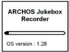 ARCHOS JUKEBOX RECORDER V2 - Starting up and shutting down your Jukebox - 1