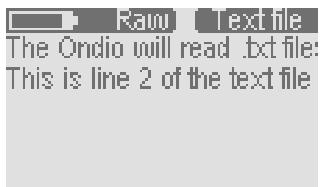 ARCHOS ONDIO SP - How to Read Text files - 2