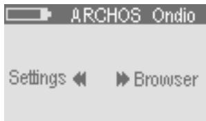 ARCHOS ONDIO SP - Buttons and Controls - 3
