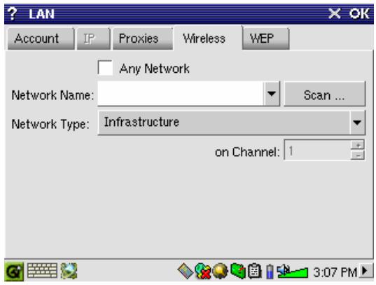 ARCHOS PMA 400 - Scan for active Access Points - 1