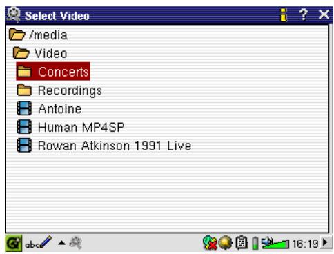 ARCHOS PMA 400 - Video Application - 2
